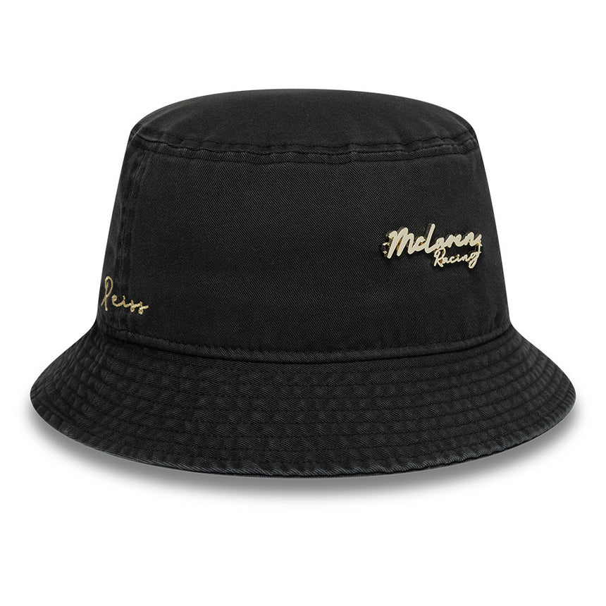 McLaren x Reiss bucket hat, tapered, New Era, black