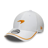 McLaren cap, seasonal, New Eram 9FORTY, white