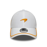 McLaren cap, seasonal, New Eram 9FORTY, white