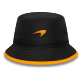 McLaren x Reiss bucket hat, seasonal, tapered, New Era, 9FORTY, black