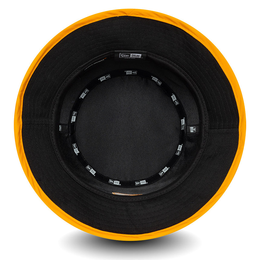 McLaren x Reiss bucket hat, seasonal, tapered, New Era, 9FORTY, black