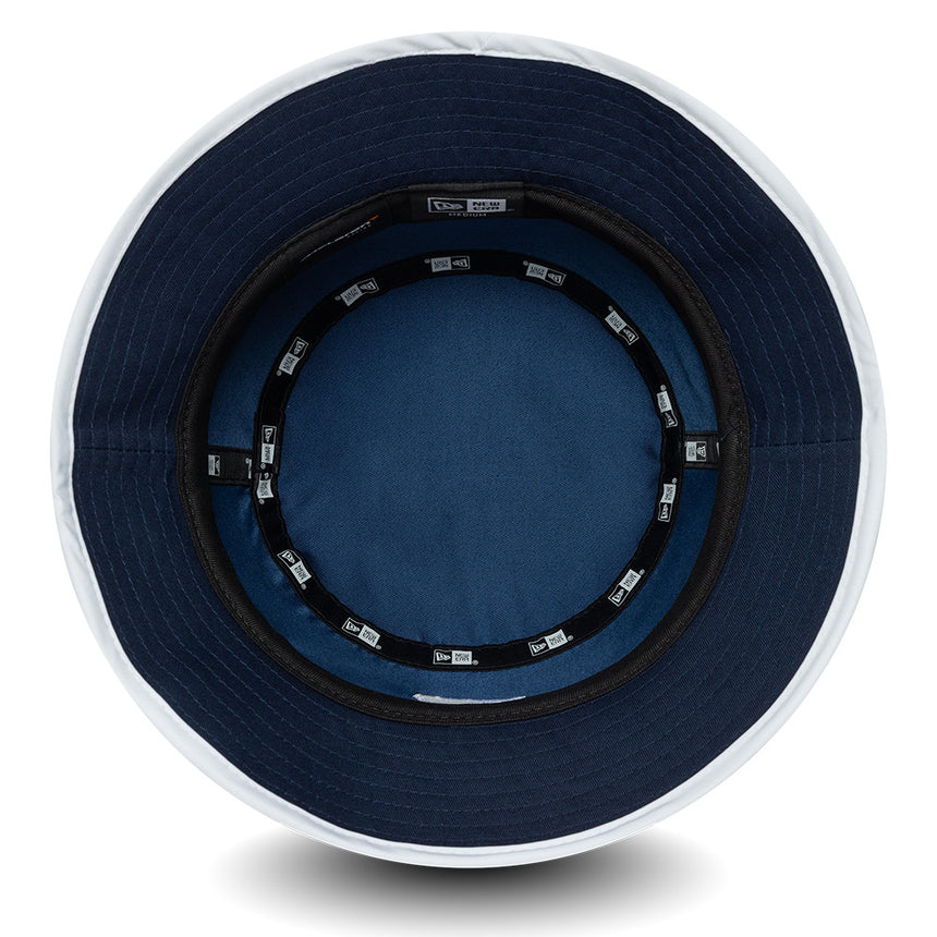 McLaren x Reiss bucket hat, seasonal, tapered, New Era, 9FORTY, blue