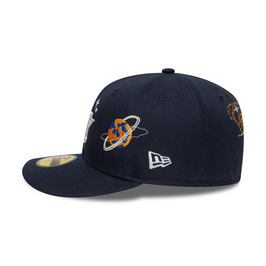 Houston Astros Cap Planet ICON 59FIFTY PC, New Era, 59FIFTY, blue