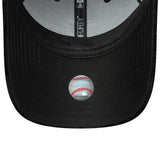 New York Yankees cap, leo velour, 9FORTY, women, black