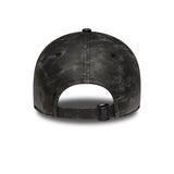 New York Yankees cap, worn PU, New York Yankees, 9TWENTY, plain, black