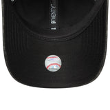 New York Yankees cap, worn PU, New York Yankees, 9TWENTY, plain, black