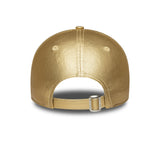 New York Yankees cap, metallic pin, New Era, 9FORTY, women, gold