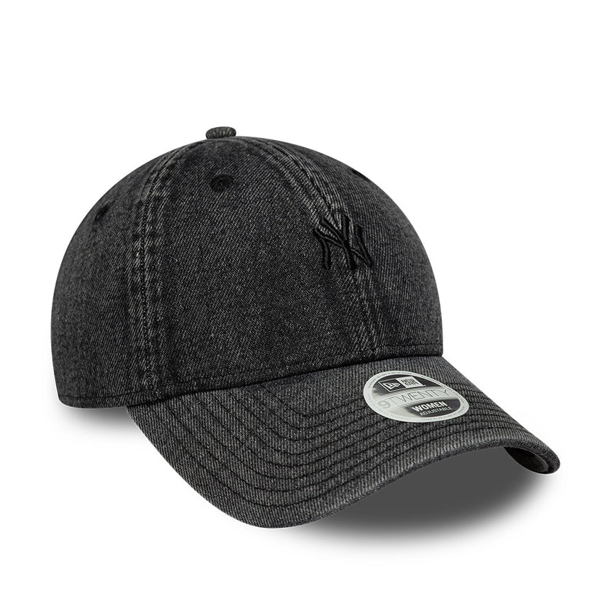 New York Yankees cap, denim, 9TWENTY, black