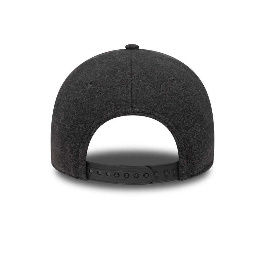 Chicago Bulls cap, melton wool, 9FORTY, Chochago Bulls, grey, grey