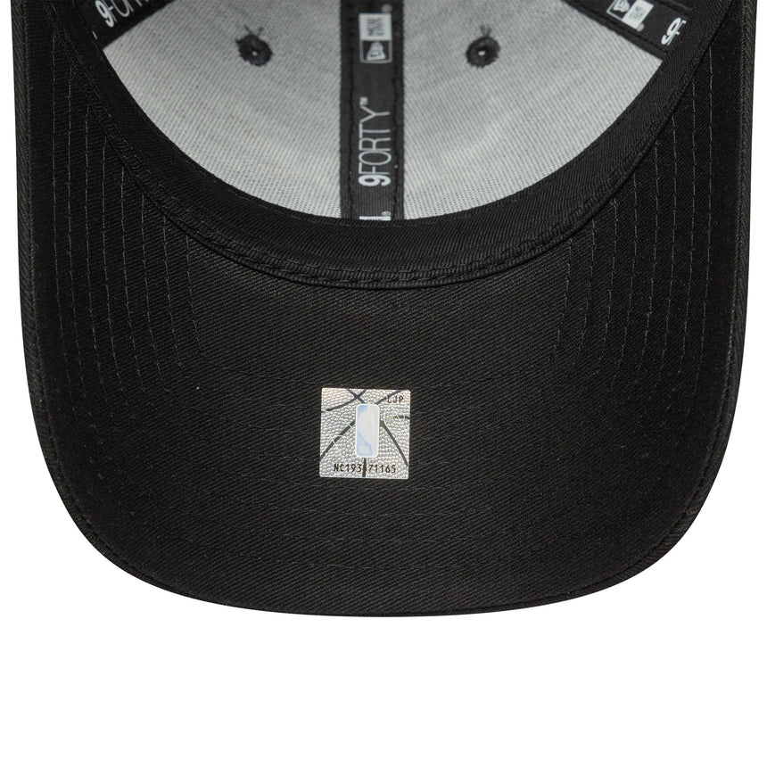 Chicago Bulls cap, SIDE PATCH, New Era, 9FORTY, grey, grey