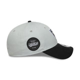 Las Vegas Raiders cap, dual-tone pin, New Era, 9FORTY, side-patch, black-white