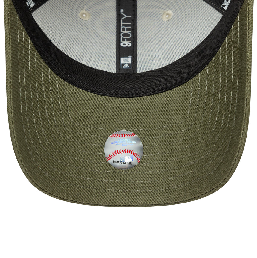 New York Yankees cap, side patch, New Era, 9FORTY, camoflague, grey