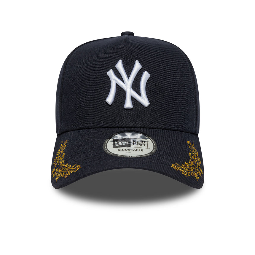 New York Yankees cap, TONAL ICON, A-frame, New Era, 9FORTY, blue