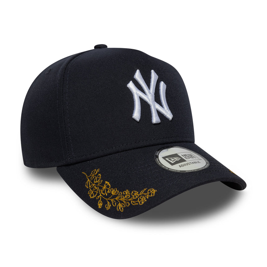 New York Yankees cap, TONAL ICON, A-frame, New Era, 9FORTY, blue