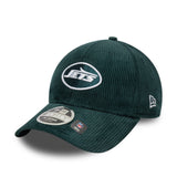 New York Jets cap, cord, New Era, 9FORTY, DET, green