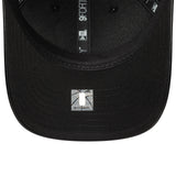 Chicago Bulls cap, PU MC, New Era, 9FORTY, plain, black