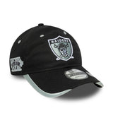 Las Vegas Raiders cap, NFL, New Era, 9TWENTY, black