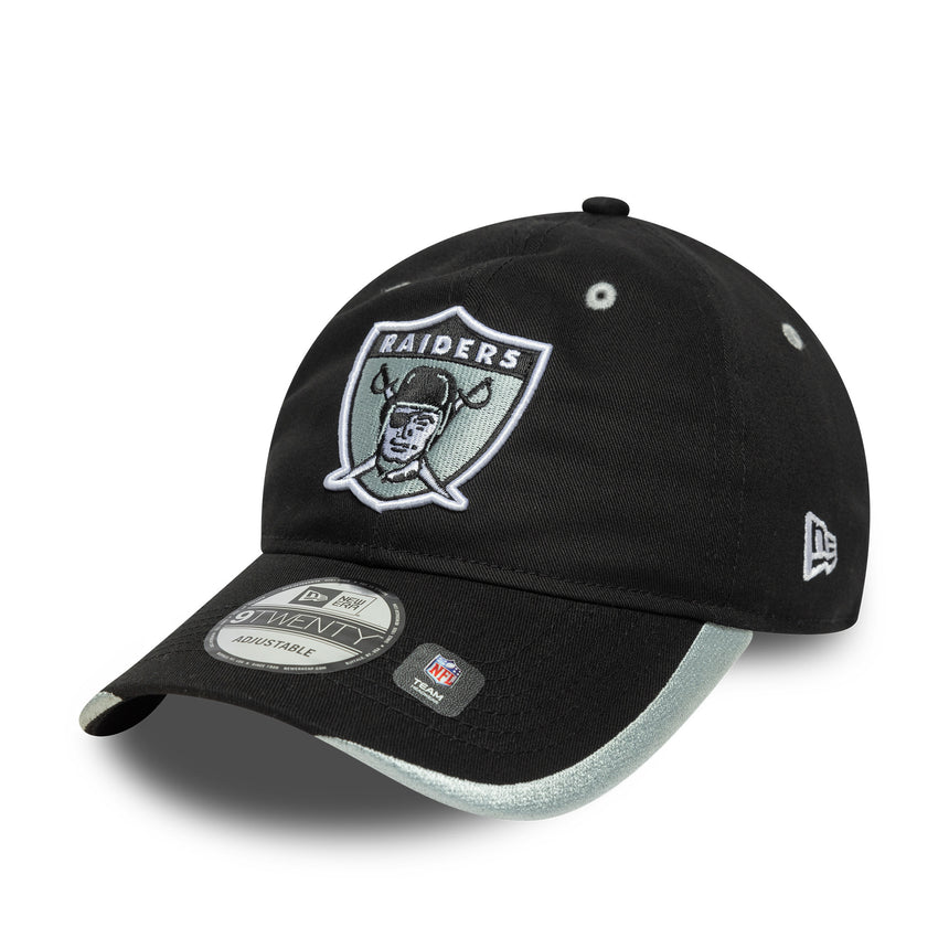 Las Vegas Raiders cap, NFL, New Era, 9TWENTY, black