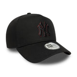 New York Yankees cap, outline pin, New Era, 9FORTY, black