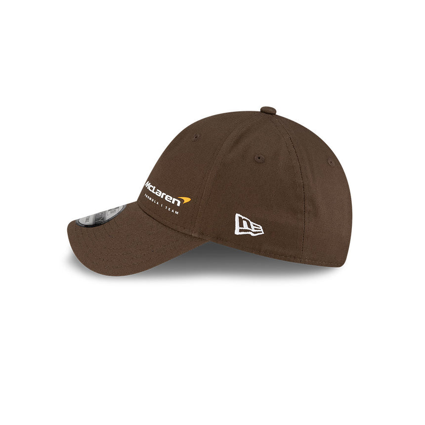 McLaren cap, essential, New Era, 9FORTY, brown