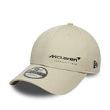 McLaren cap, essential, New Era, 9FORTY, cream