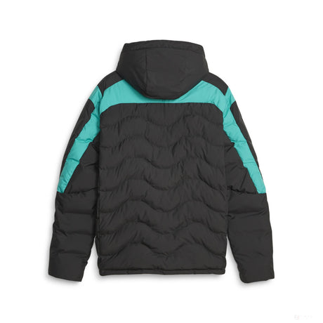 Mercedes padded jacket, Puma, MT7 Ecolite, black - FansBRANDS®