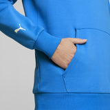 Mercedes sweatshirt, hooded, Puma, ESS, fleece, blue - FansBRANDS®