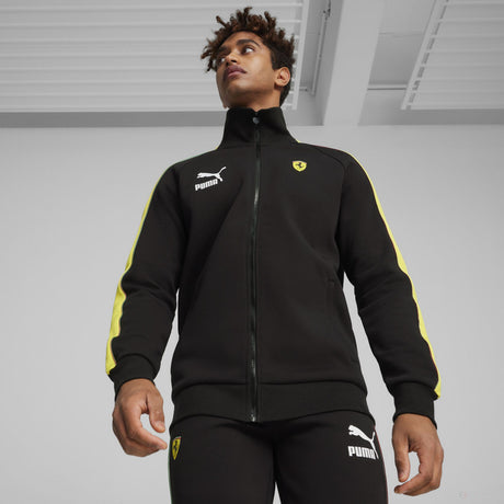 Ferrari jacket, Puma, Race Iconic T7 Track, black - FansBRANDS®