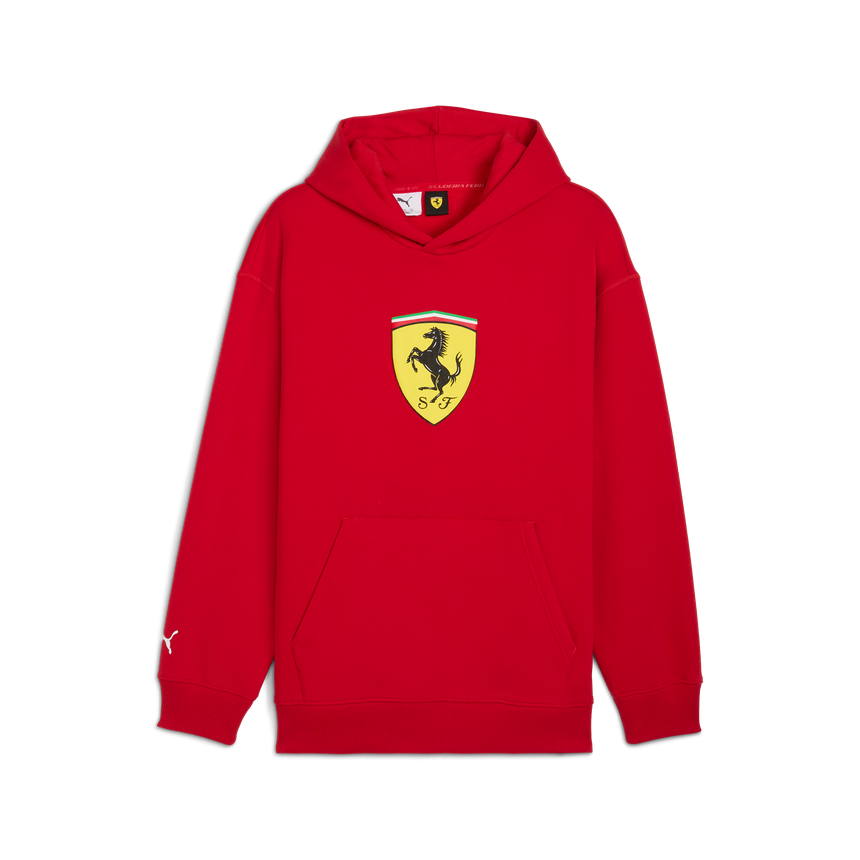 Ferrari hoodie, Puma, sportswear, shield logo, red 🔥