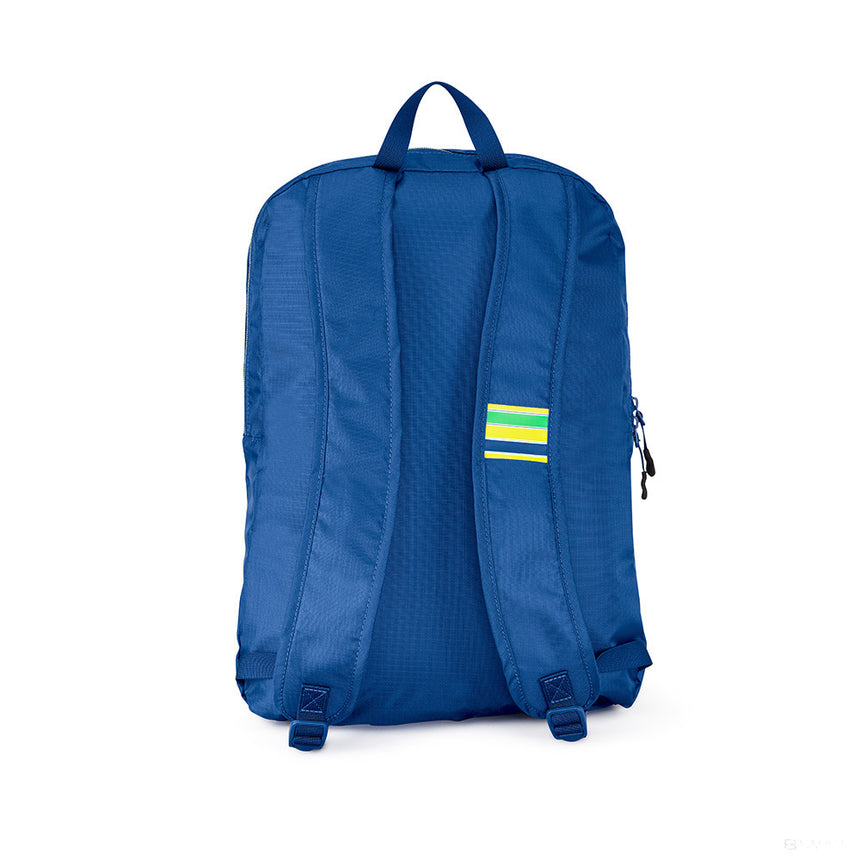 Ayrton Senna Backpack, Packable, Blue, 2021 - FansBRANDS®