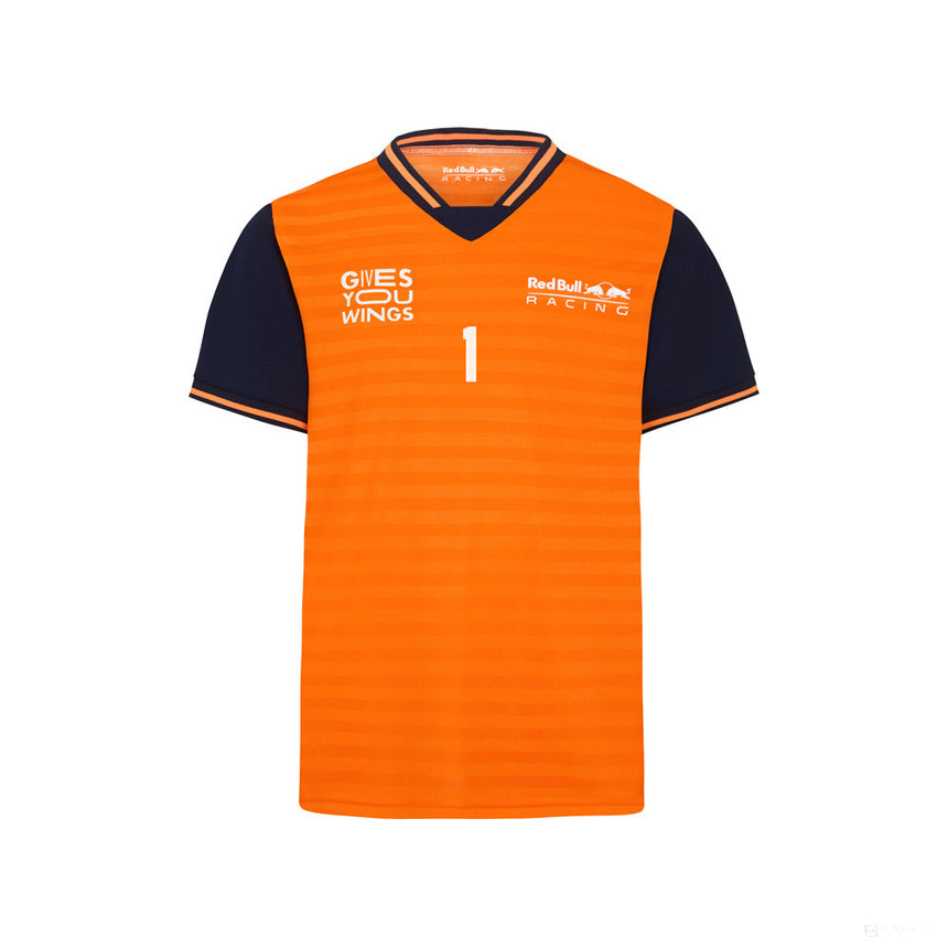 Red Bull T-Shirt, Max Verstappen Sportswear, Orange, 2022 - FansBRANDS®