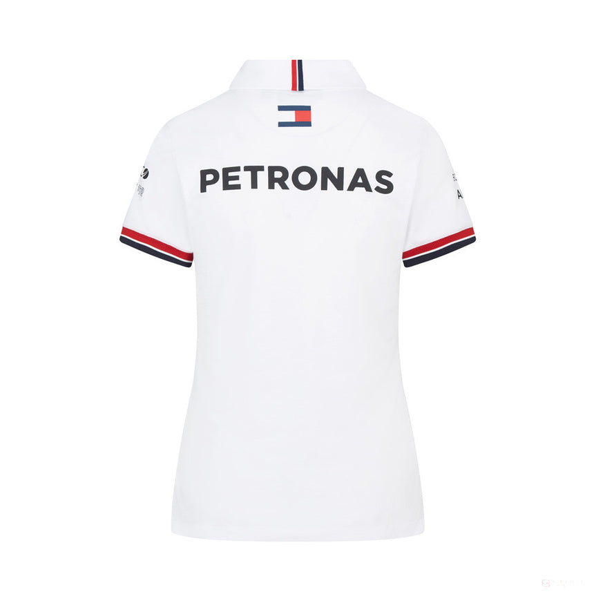 Mercedes Womens Polo, Team, White, 2022 - FansBRANDS®