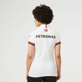 Mercedes Womens Polo, Team, White, 2022 - FansBRANDS®