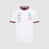 Mercedes Kids T-Shirt, Team, White, 2022 - FansBRANDS®