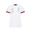 Mercedes Womens T-Shirt, Team, White, 2022 - FansBRANDS®
