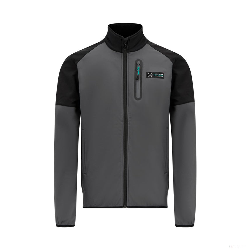 Mercedes Mens Softshell, Black - FansBRANDS®
