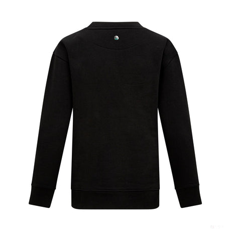 Mercedes Womens Crew Sweatshirt, Black - FansBRANDS®