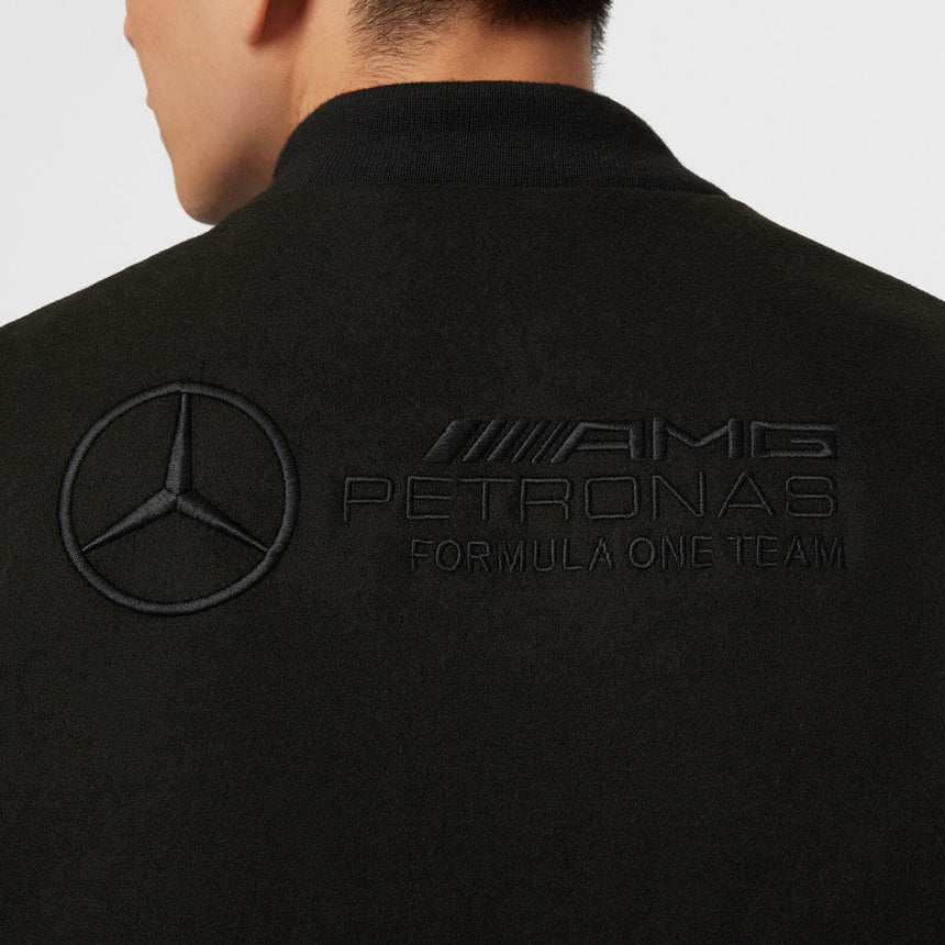 Mercedes Varsity Jacket, Black - FansBRANDS®