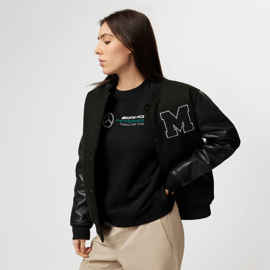 Mercedes Varsity Jacket, Black - FansBRANDS®