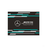 Mercedes flag 90x120cm with AMG logo.