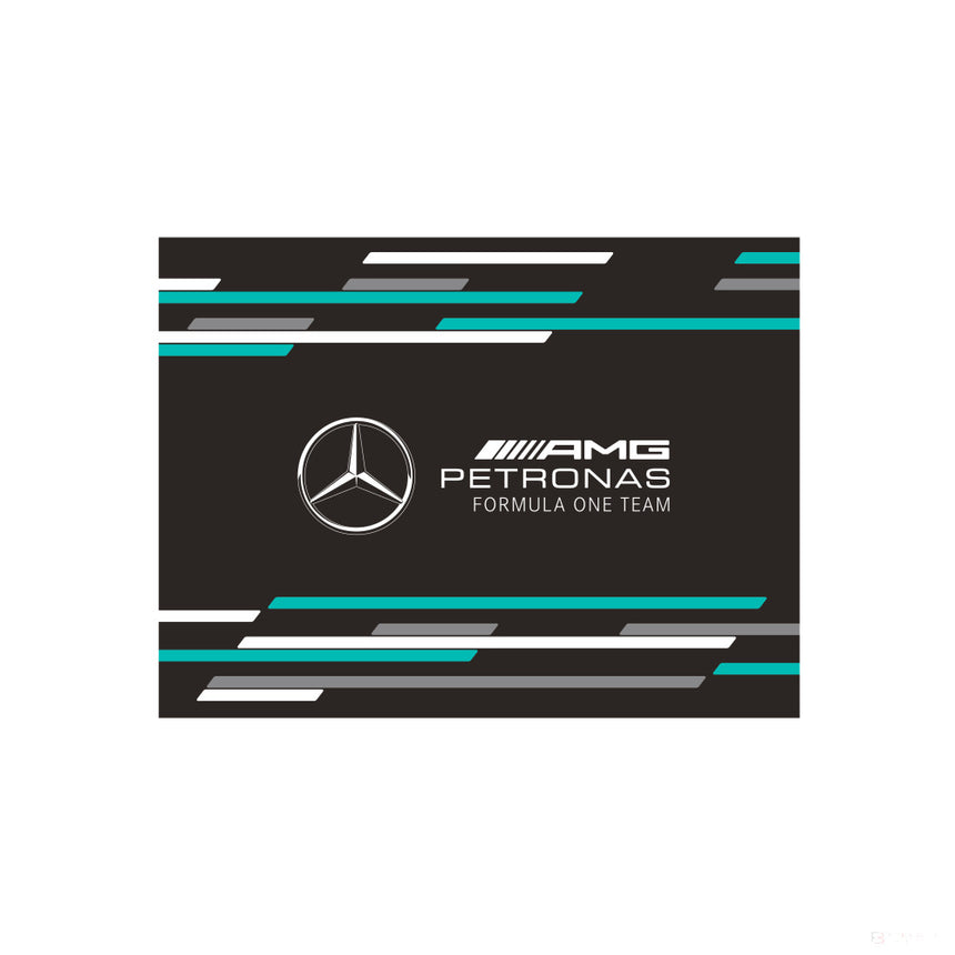 Mercedes flag 90x120cm with AMG logo.