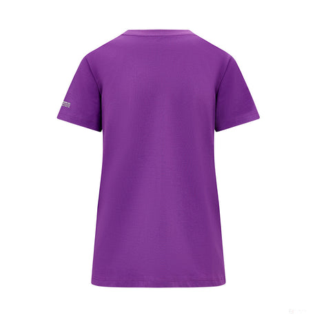 Mercedes Womens Lewis Hamilton Logo Tee, Purple - FansBRANDS®