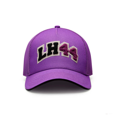 Mercedes Lewis Hamilton Trucker Cap, Purple - FansBRANDS®