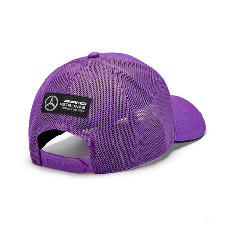 Mercedes Lewis Hamilton Trucker Cap, Purple - FansBRANDS®