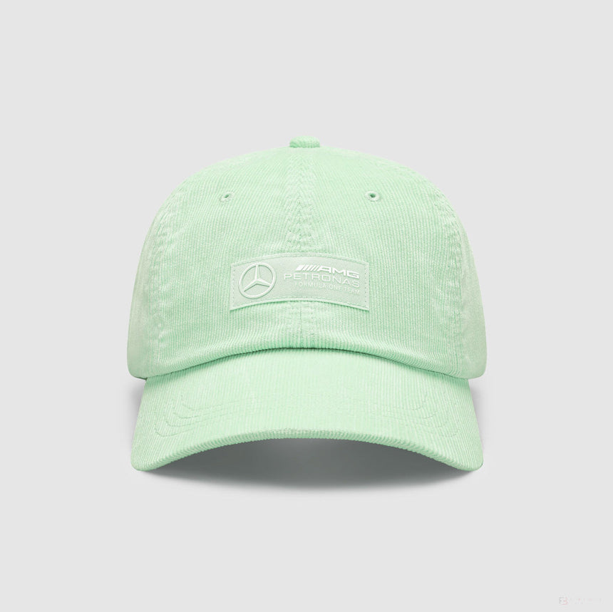 Mercedes Retro Cord Dad Cap, Mint - FansBRANDS®