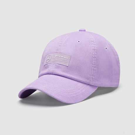 Mercedes Retro Cord Dad Cap, Lilac - FansBRANDS®