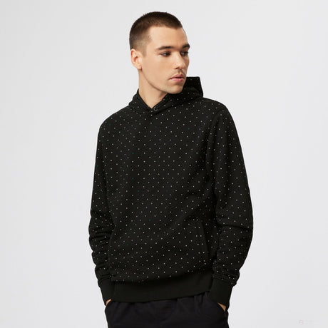 Mercedes Polka Dot Hoody, Black - FansBRANDS®