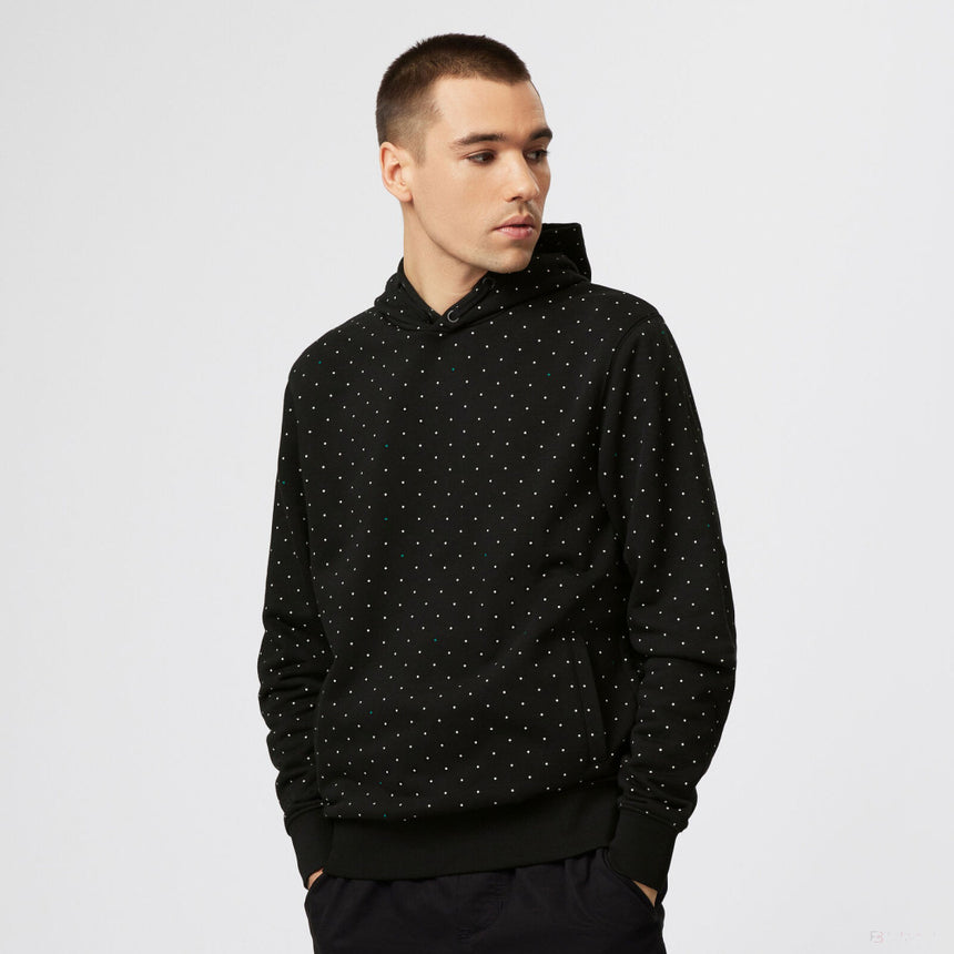 Mercedes Polka Dot Hoody, Black - FansBRANDS®
