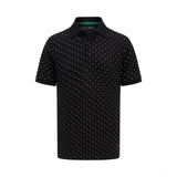 Mercedes Mens Polka Dot Polo, Black - FansBRANDS®