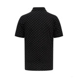 Mercedes Mens Polka Dot Polo, Black - FansBRANDS®
